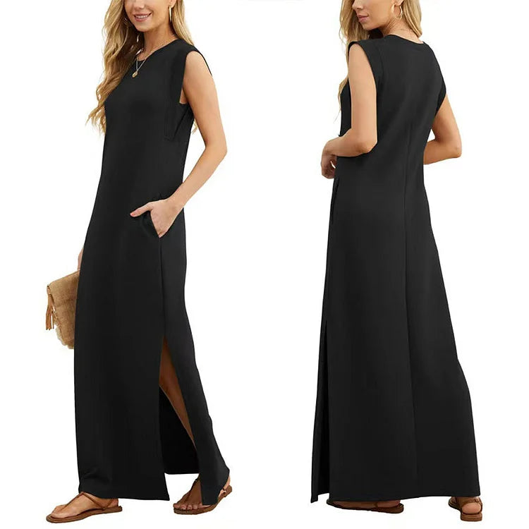 Alice Perra™ Rochie lejeră casual cu tăietură