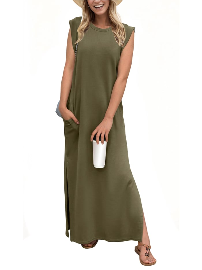 Alice Perra™ Rochie lejeră casual cu tăietură
