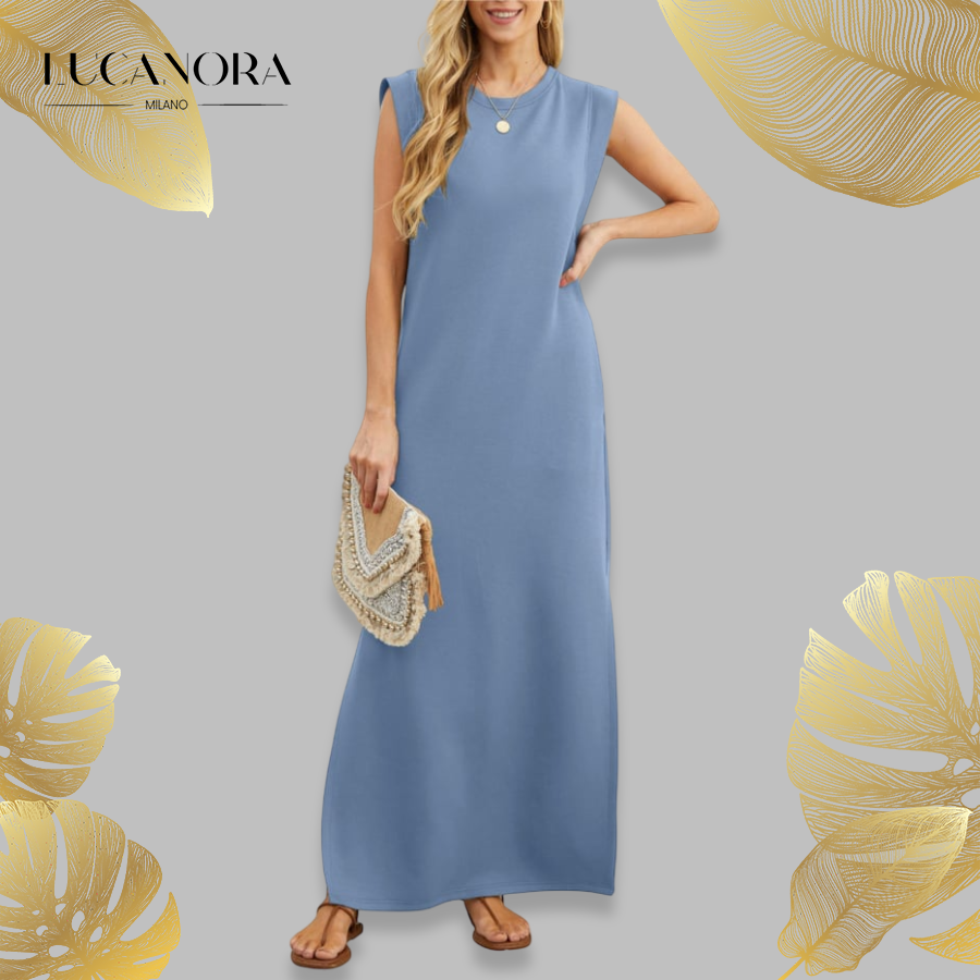 Alice Perra™ Rochie lejeră casual cu tăietură