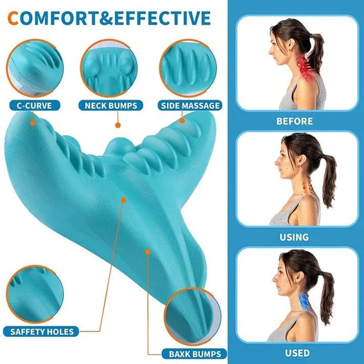 CerviCare™ pernă de masaj pentru ameliorarea durerilor de gât