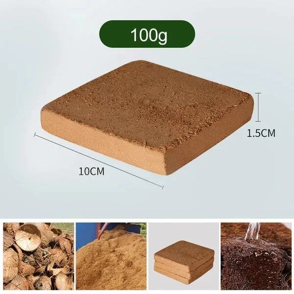 EcoBloom™ Cărămizi de cocos organice pentru plante