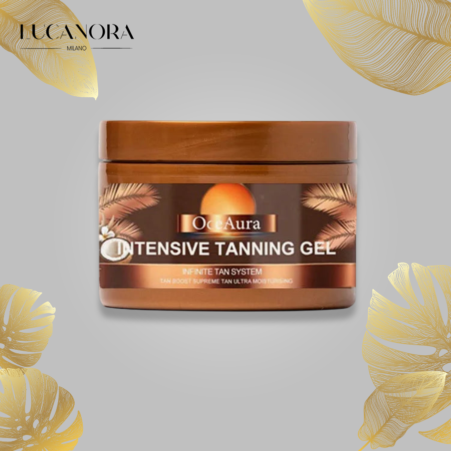 OceAura™ Gel bronzant intensiv cu sclipici