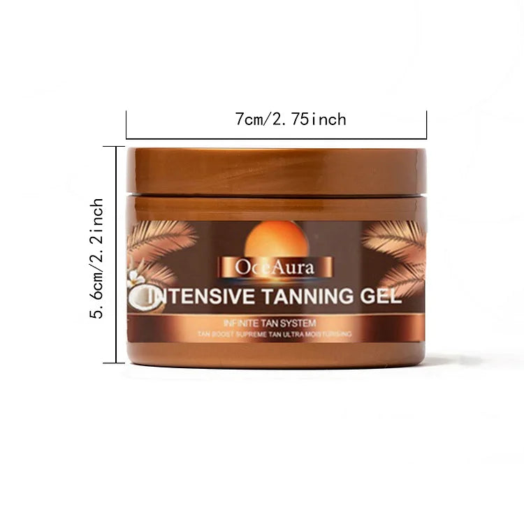 OceAura™ Gel bronzant intensiv cu sclipici