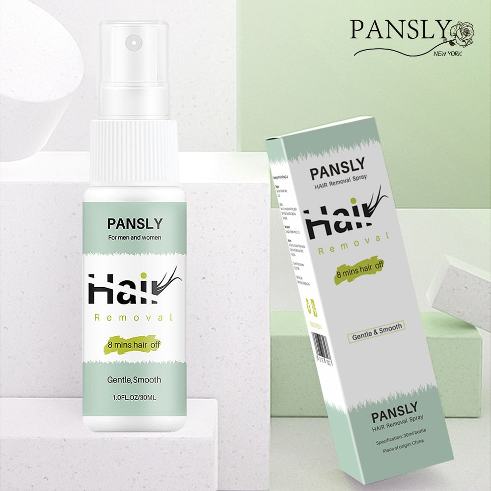Pansly™ Îndepărtarea părului prin pulverizare | Rapid, eficient și nedureros!