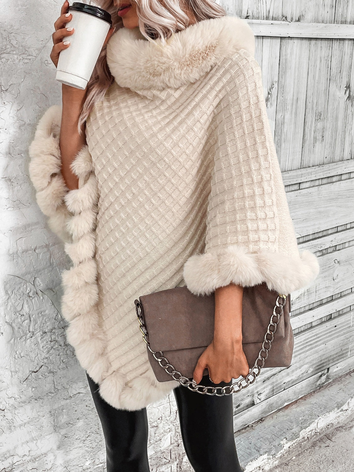 Raffaela™️ Poncho de iarnă