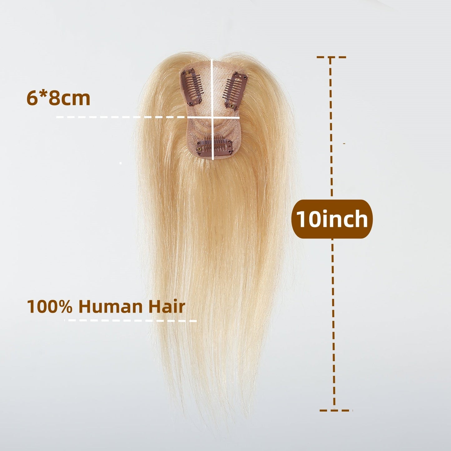 StyleMax™ Topper de păr cu aspect natural
