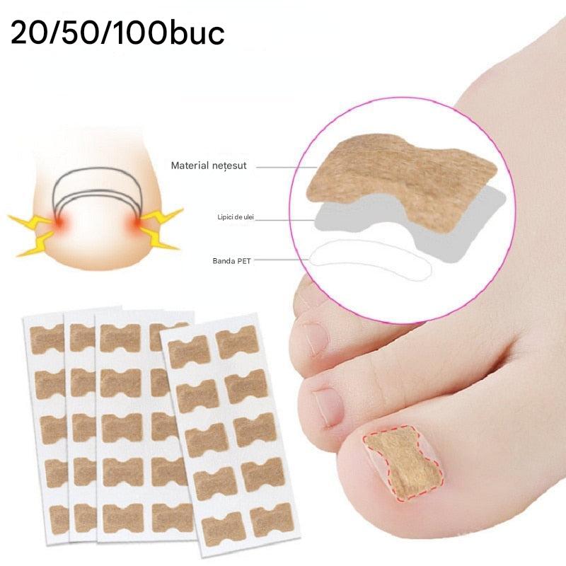 ToeFix+ Petice pentru unghii | Scapă de unghiile învinețite!