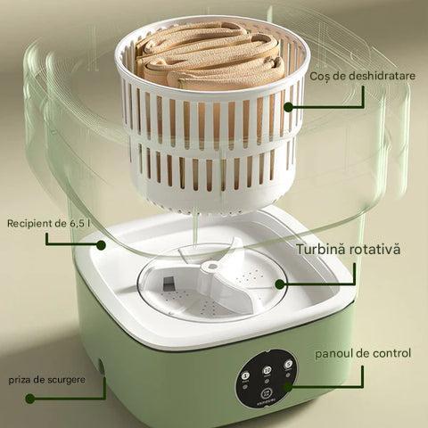 WashMate™ Mașină de Spălat Pliabilă Portabilă