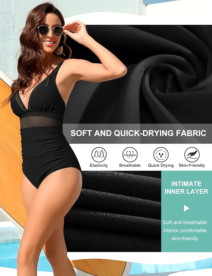 Zama Amarante™ Costum de baie dintr-o singură piesă cu reglare a abdomenului