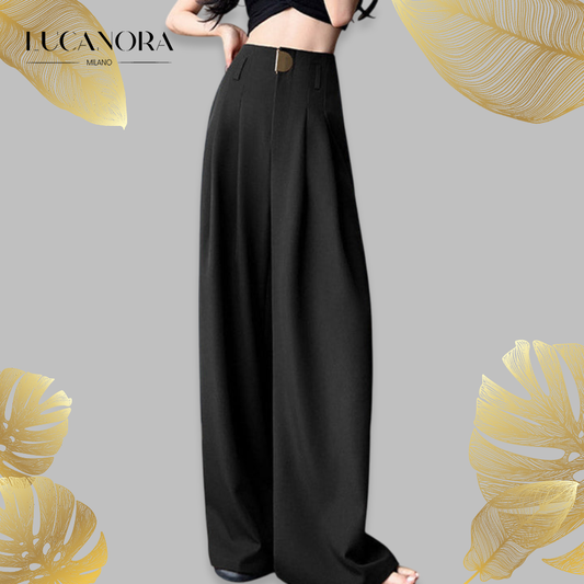 Ada Malito™ Pantaloni largi eleganți
