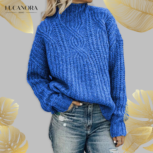 Alita Cea™ Pulover tricotat casual