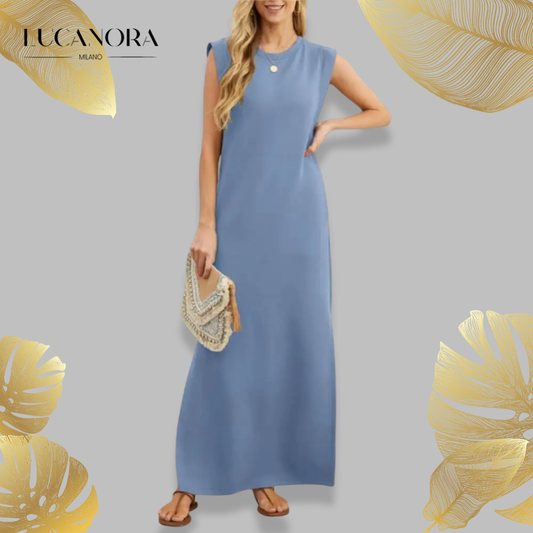 Alma Sunseri™ Rochie maxi non-wrinkle