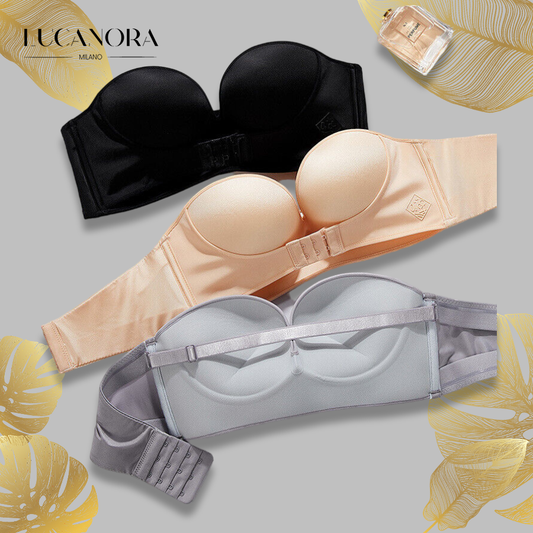 Diana Mills™️ Sutien push-up fără bretele