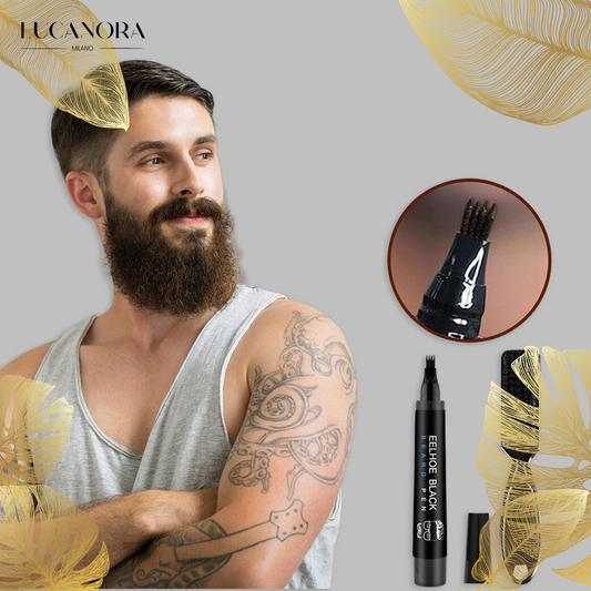 EELHOE BeardPen™ Pix de umplere pentru barbă rezistent la apă