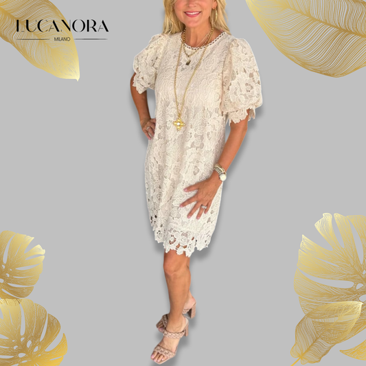 Ida Cena™ Rochie elegantă din dantelă pentru femei