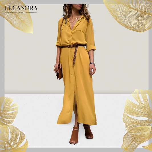 Lara Marando™️ Rochie casual camasa
