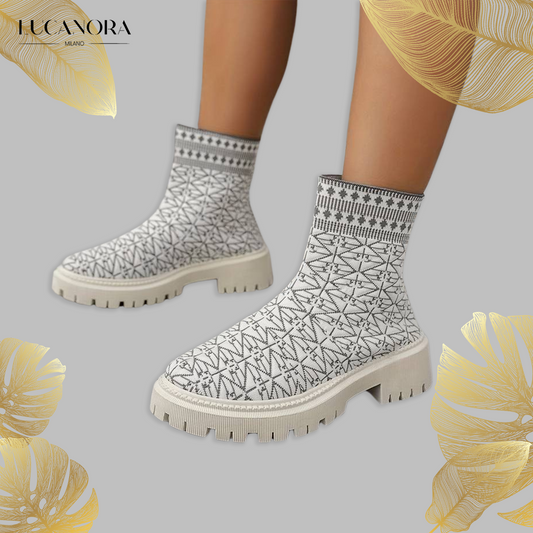Luisa Marcos™ Pantofi la modă pentru iarnă