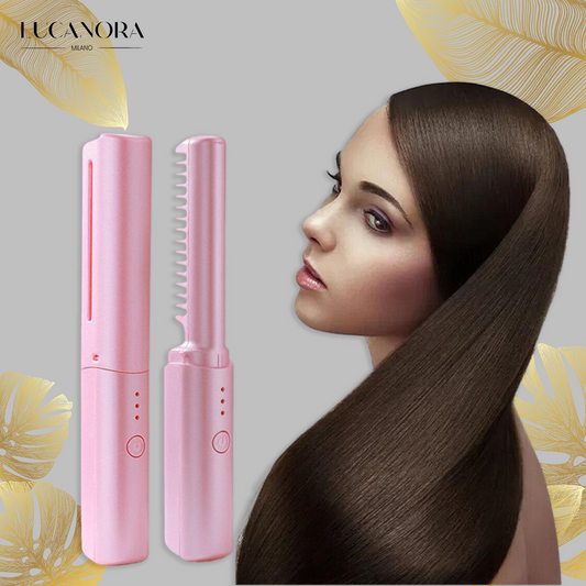 Mini GlamSet™️ Mini ondulator 2 in 1 si placa de indreptat parul