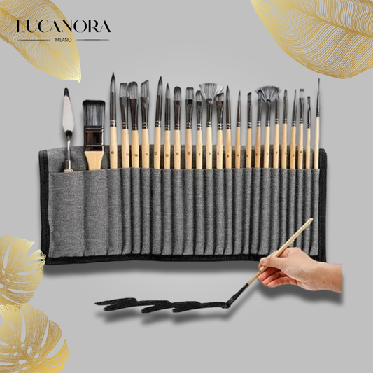 NaturBrush™ Set de 24 de pensule