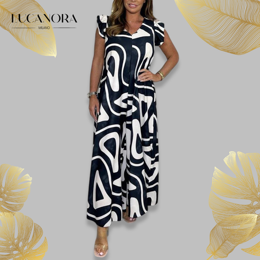 Neiva Stasio™ Jumpsuit cu imprimeuri geometrice