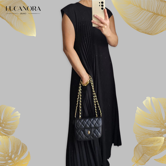 Nina Dembélé™ Rochie plisată fără mâneci