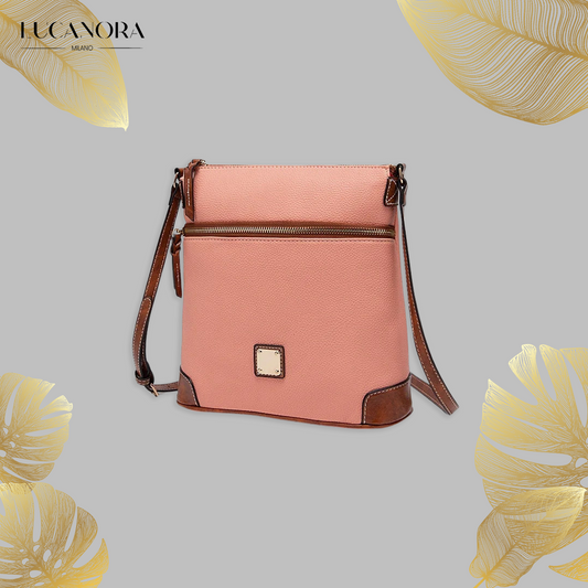 Simona Pisani™ Geantă sportivă și elegantă de tip cross-body