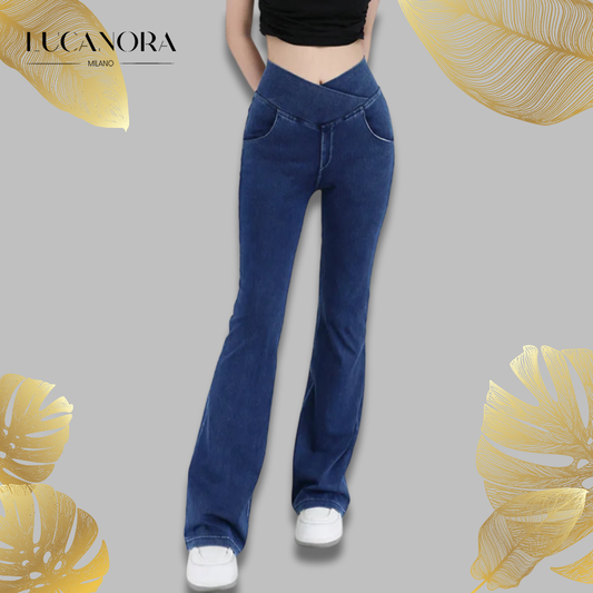 Tilde Caron Comfort™ Jambiere din denim stretch
