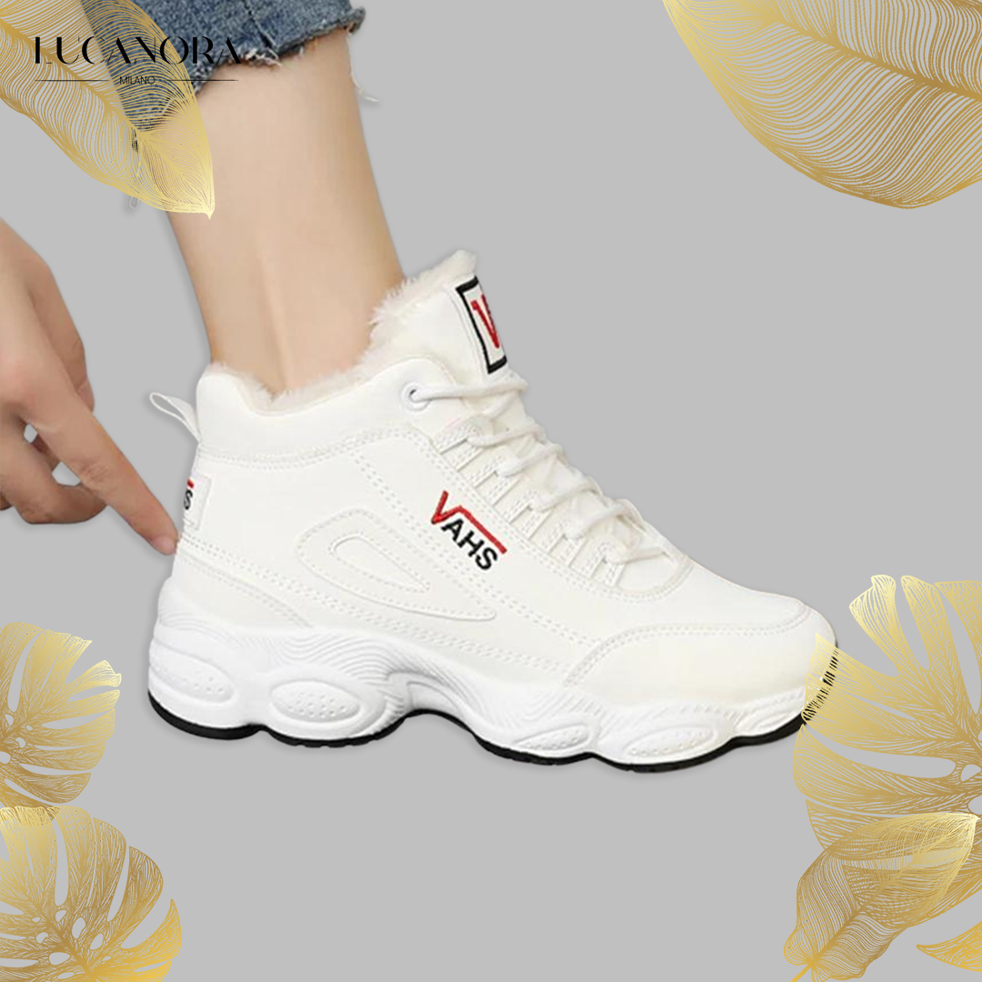 VAHS Fashion™ Adidași din lână la modă de iarnă
